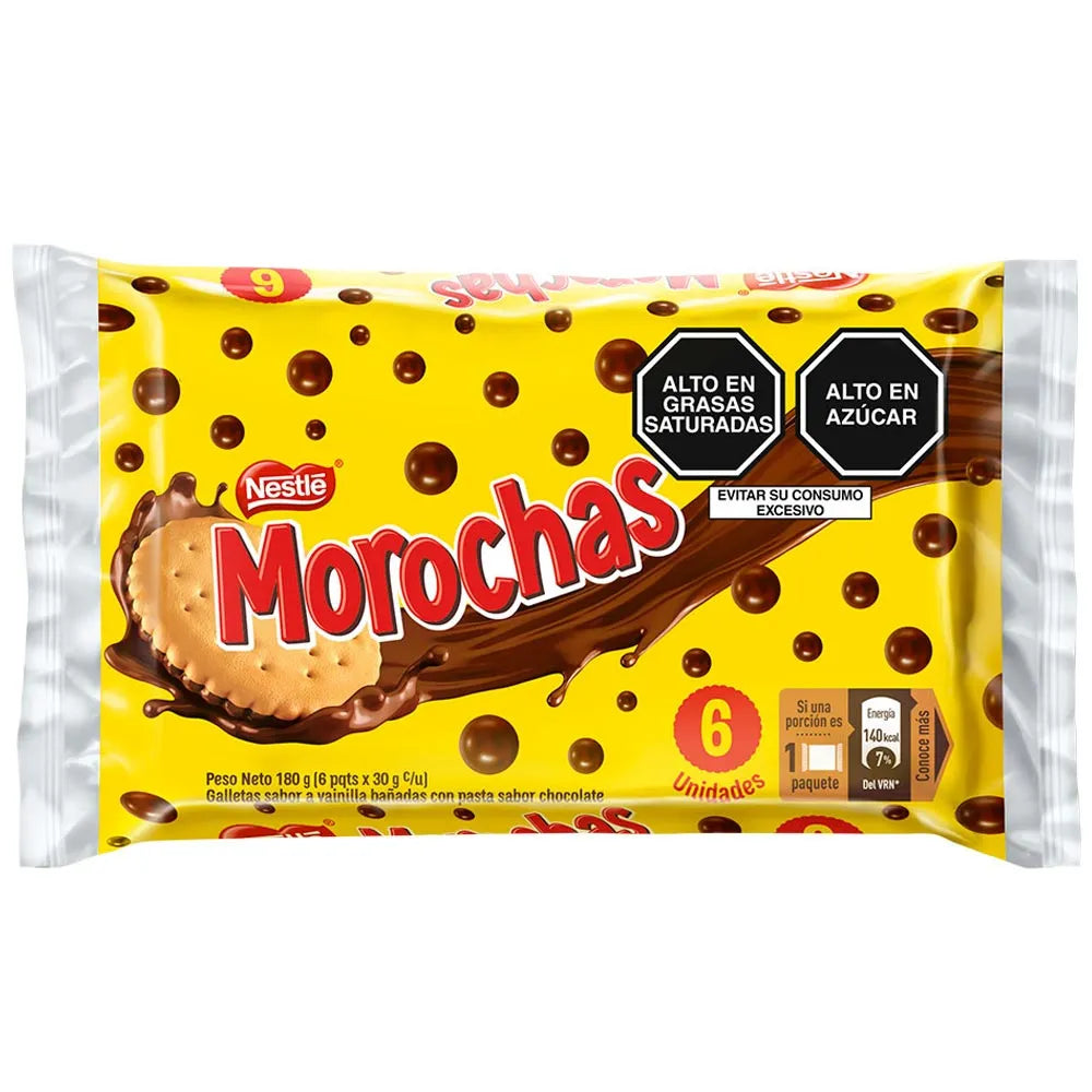 Galletas Morochas Bolsa 6 Und 180g