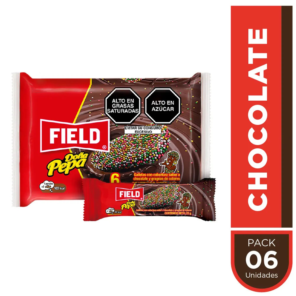 Galletas Field Doña Pepa Bolsa 6 Und 138G