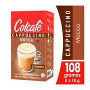 Colcafe Capuccino Mocca Caja 6un 108gr