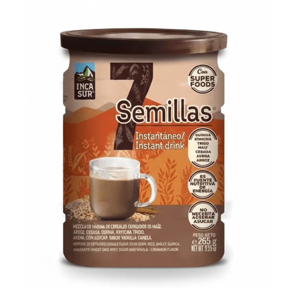 7 Semillas Instantáneo Incasur Pote 265gr