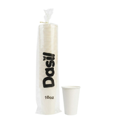 Vaso Polipapel Dasil 10 oz sin Tapa Paquete 50un.