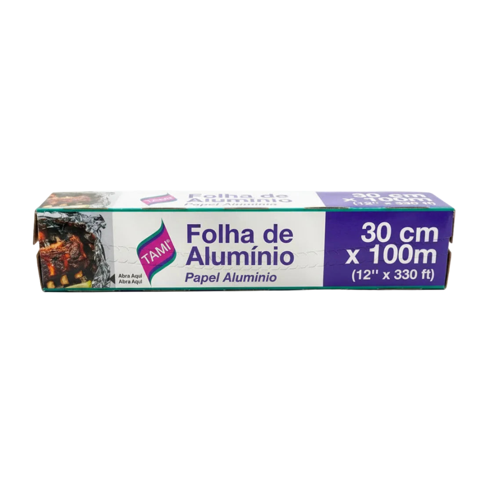 Papel Aluminio Darnel en Rollo 12" 30 cm X 100 m