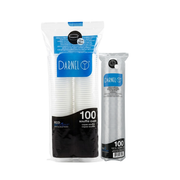 Envase Ajicero Transparente Descartable Darnel con Tapa 0.5 oz Paquete x 100un.
