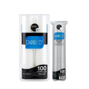 Envase Ajicero Transparente Descartable Darnel con Tapa 0.75 oz Paquete x 100un.