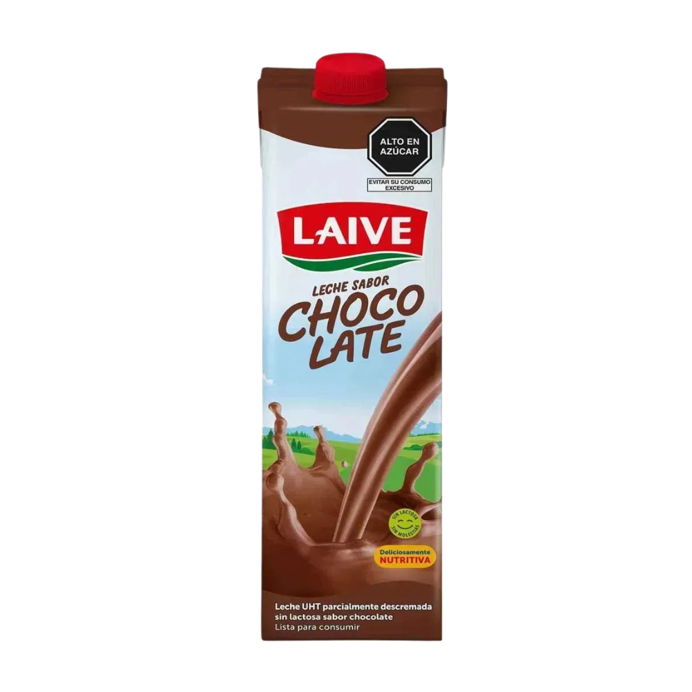 Leche Sabor Chocolatada Laive sin Lactosa Tetra 946ml