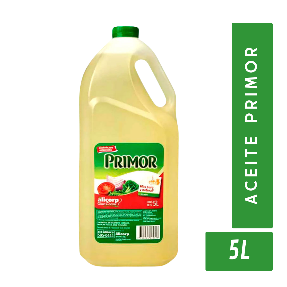 Aceite Primor Galon 5 Litros