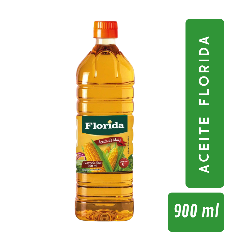 Aceite de Maíz Florida Botella 900ml