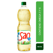 Aceite de Soya Sao Botella 900ml