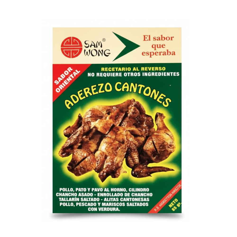 Aderezo Cantones Sam Wong Oriental Doypack 85gr