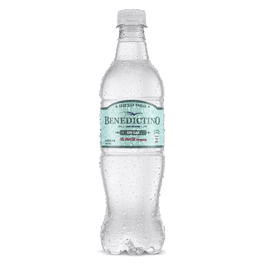 Agua Sin Gas Benedictino 600ml