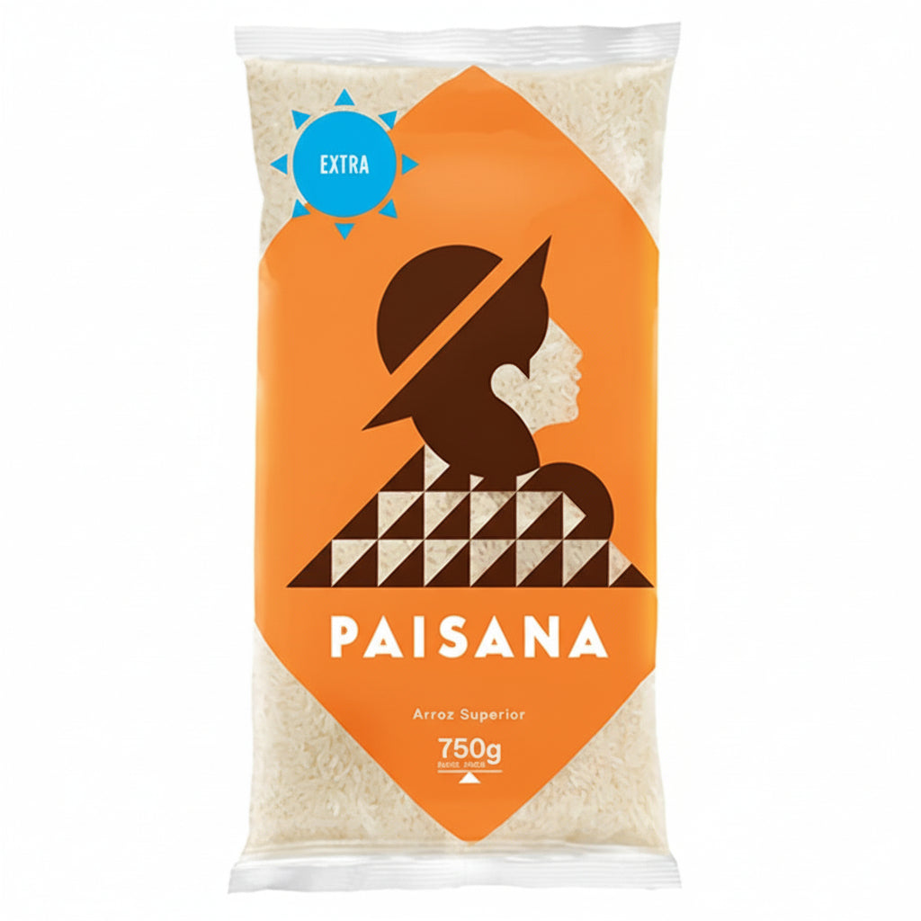 Arroz Paisana Extra Bolsa 750g