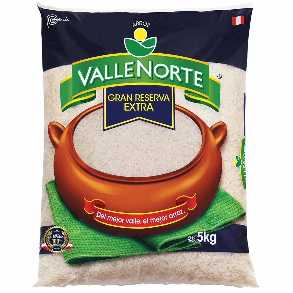 Arroz Valle Norte Gran Reserva Extra Bolsa 5Kg