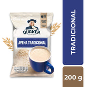 Avena Quaker Tradicional Bolsa 200gr