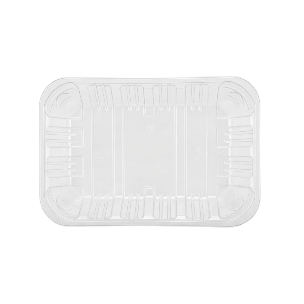 Bandeja PB2 La Preferida Blanco Descartable Paquete x 25un.