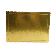 Base de Cartón para Repostería Dorado 25 X 35 cm