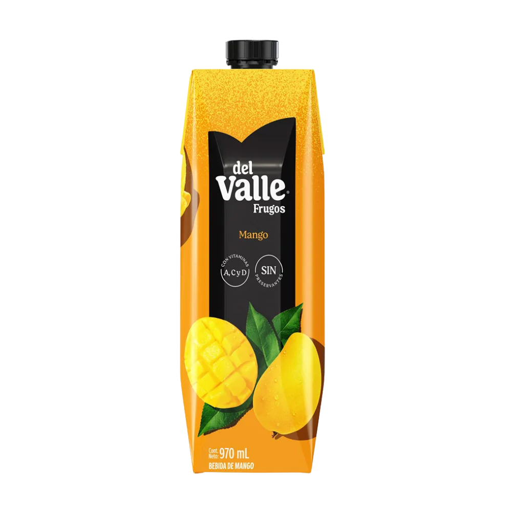 Bebida de Mango Frugos del Valle Caja 970 ml