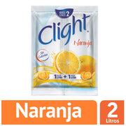 Bebida en Polvo Clight Sabor Naranja Sobre 14gr