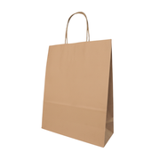 Bolsa De Papel Bk Kraft N°22 con Asa paquete x 25un.