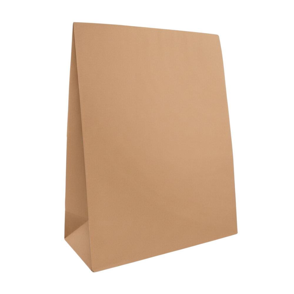 Bolsa De Papel Kraft N°22X10X30 Paquete x 25un.