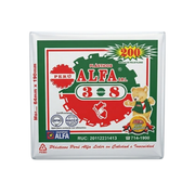 Bolsa Plástica Transparente Cristal Alfa 3X8 " Paquete 200un.