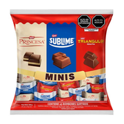Bombones Nestle Multipack Minis Surtido Bolsa 360 gr 45un.