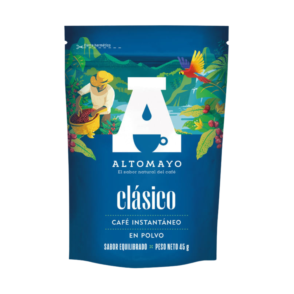 Café Instantáneo Altomayo Clásico Doypack 45gr