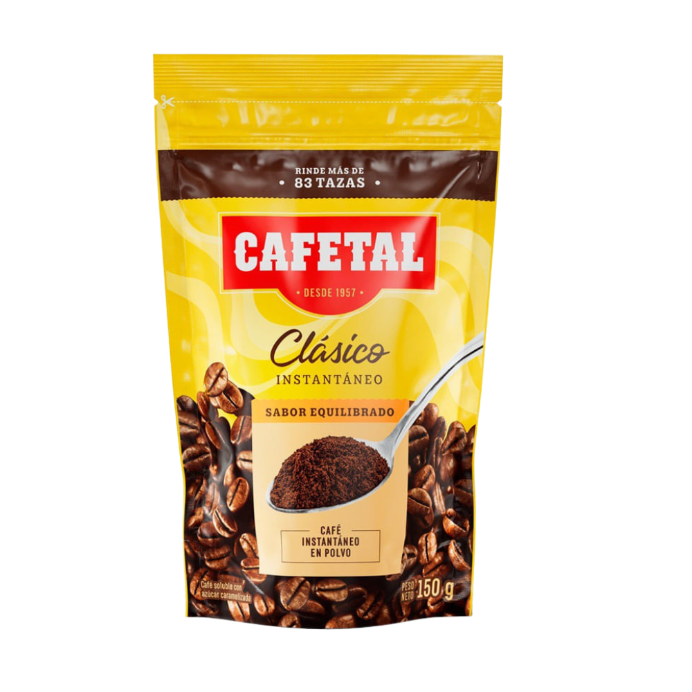 Café Instantáneo Cafetal Clásico Doypack 150gr