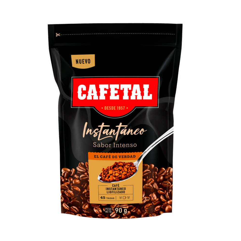 Café Instantáneo Cafetal Doypack 90gr