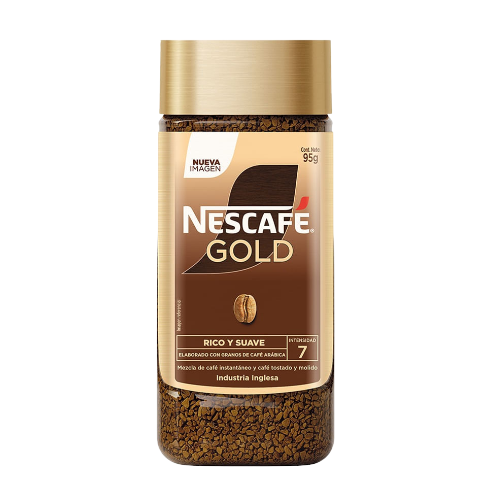 Café Instantáneo Nescafé Gold Frasco 95 gr