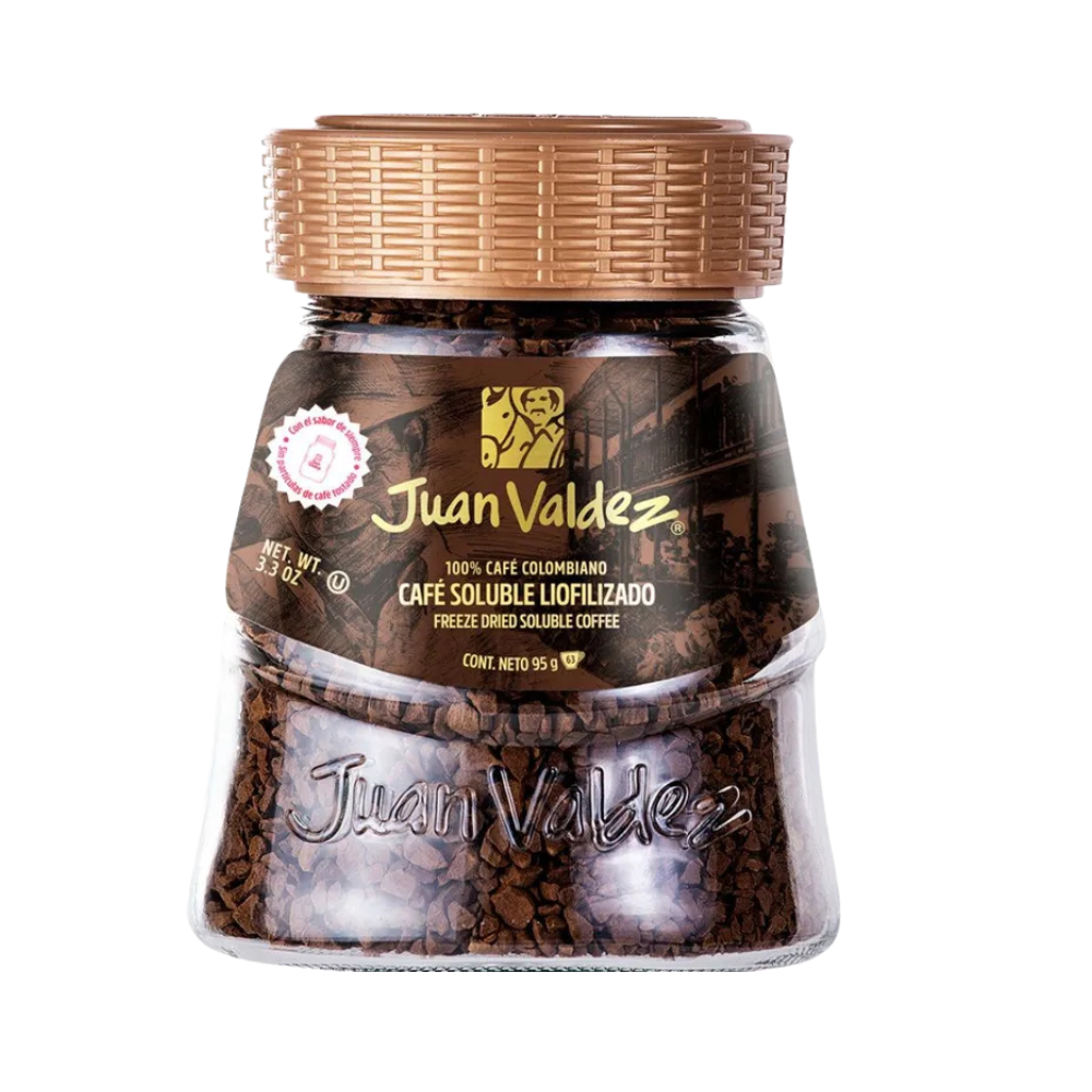 Café Juan Valdez Clásico Liofilizado Frasco 95gr
