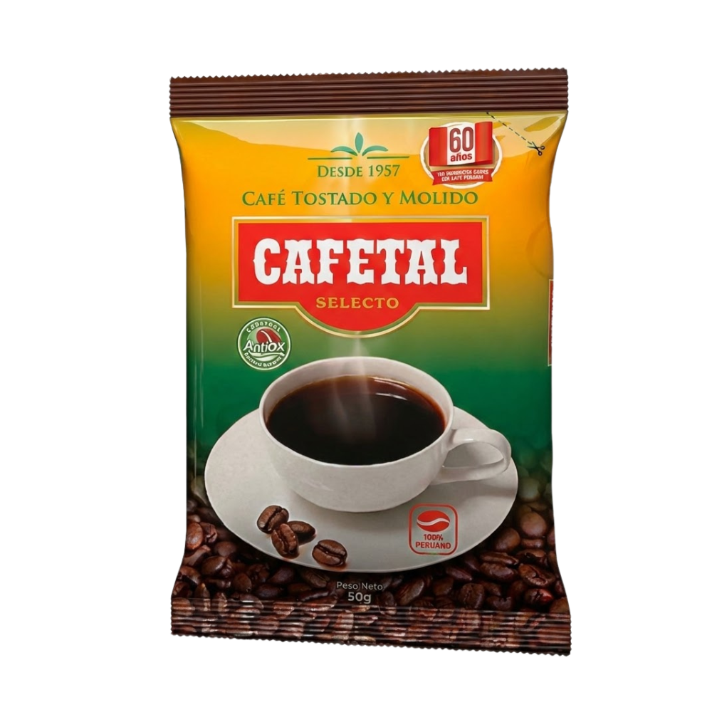 Café Molido para Pasar Cafetal Selecto 50gr