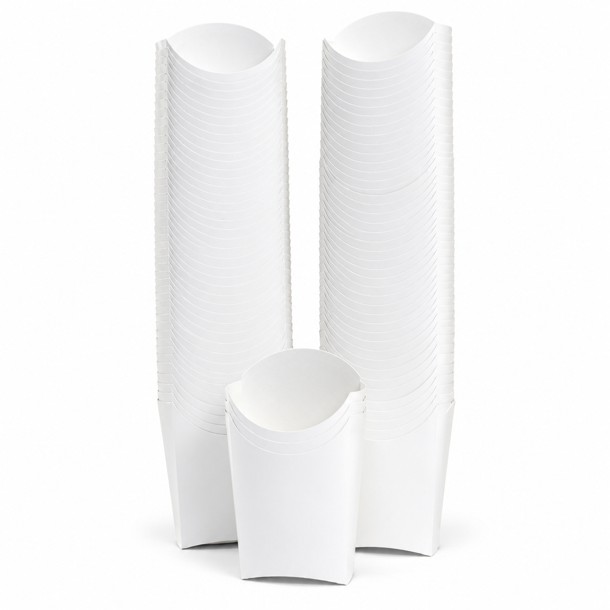 Caja Grande para Papa Frita Darnel Naturals – Cartón Kraft Ecológico Paquete x 25 un.