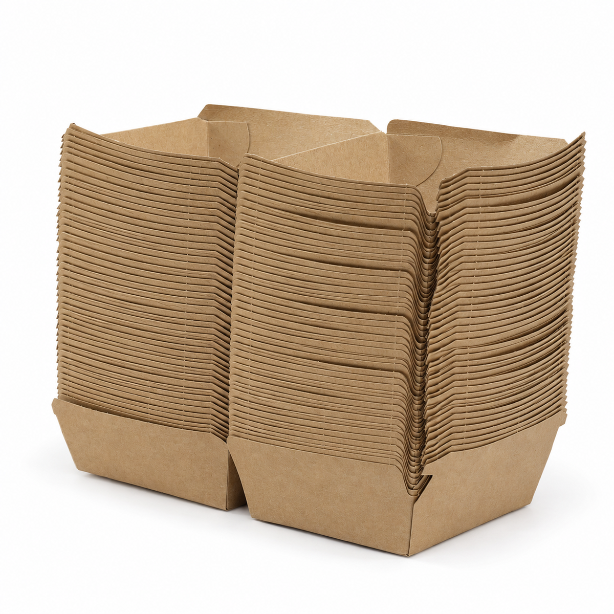 Caja Mediana para Hamburguesa Darnel Naturals Paquete de 50 un.