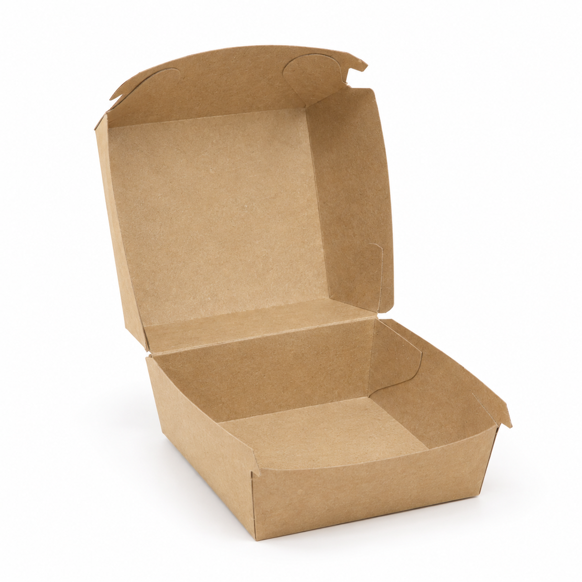 Caja Mediana para Hamburguesa Darnel Naturals Paquete de 50 un.