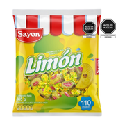 Caramelo Sayon Sabor Limón Bolsa 345 gr 110un.