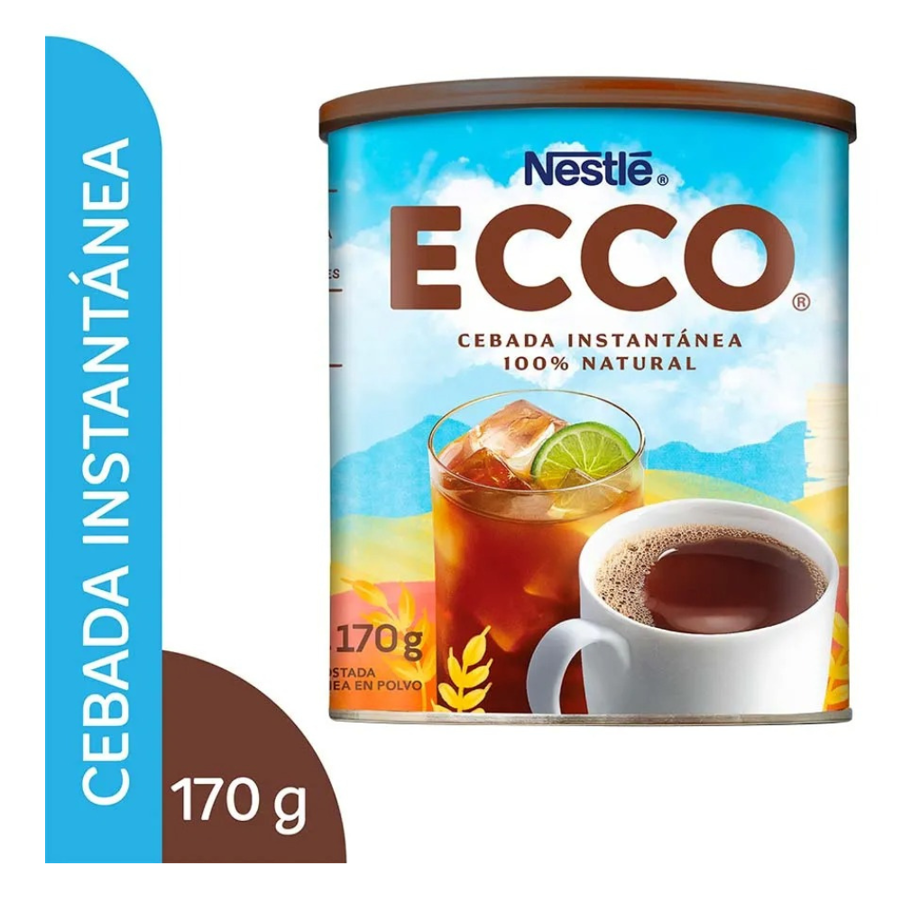 Cebada Instantánea Ecco Lata 170gr