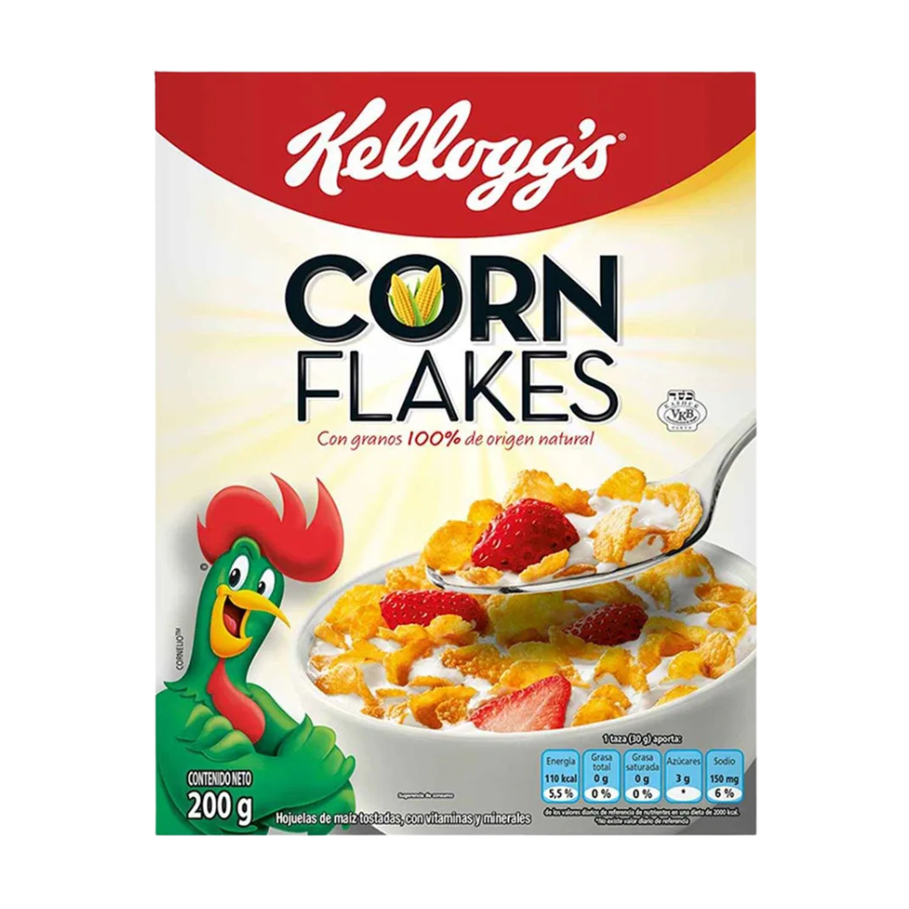 Cereal Kelloggs Corn Flakes Caja 200 gr