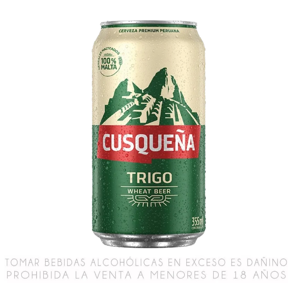 Cerveza Cusqueña Trigo Lata 355 ml