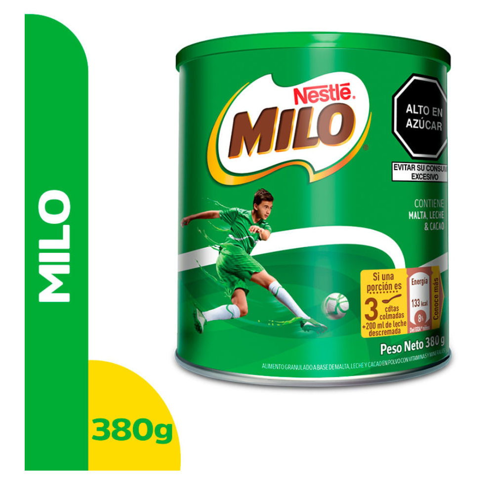 Chocolate Granulado Instantáneo Milo Lata 380gr