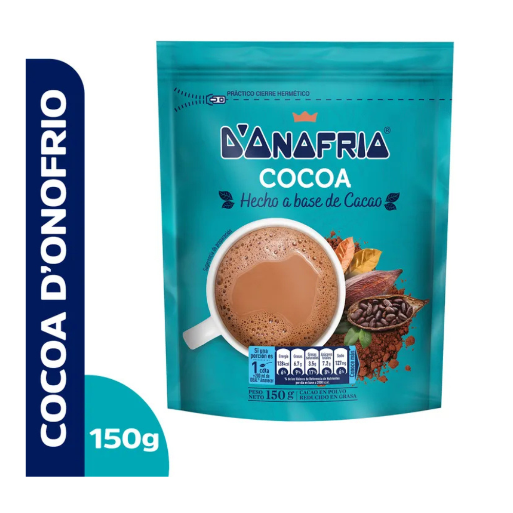 Chocolate instantáneo Cocoa Donofrio Doypack 15gr