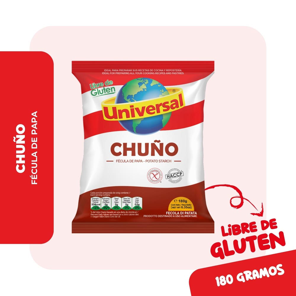 Chuño Universal Bolsa 180gr
