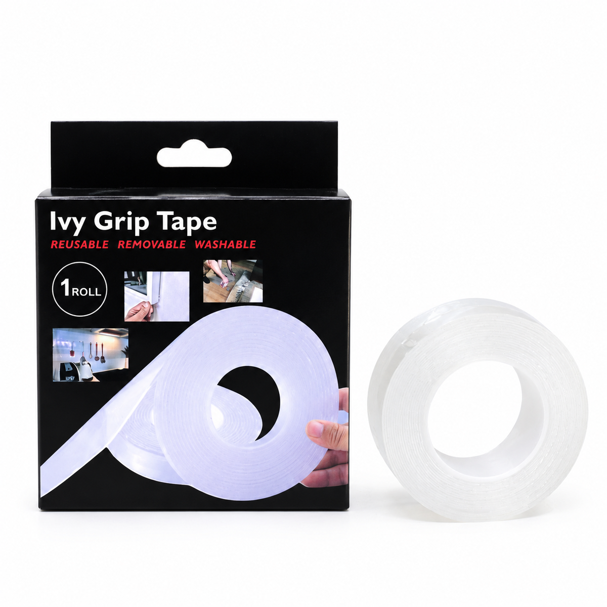 Cinta Doble Contacto 3Mt - Ivy Grip Tape 1 Rollo
