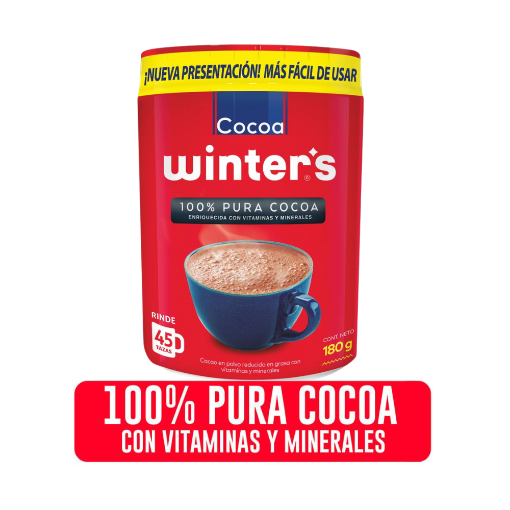 Cocoa en Polvo Winter's Pote 180gr