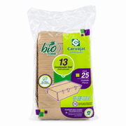 Contenedor de Cartón Deli Bio Form N°13 pamolsa Paquete de 25 un.