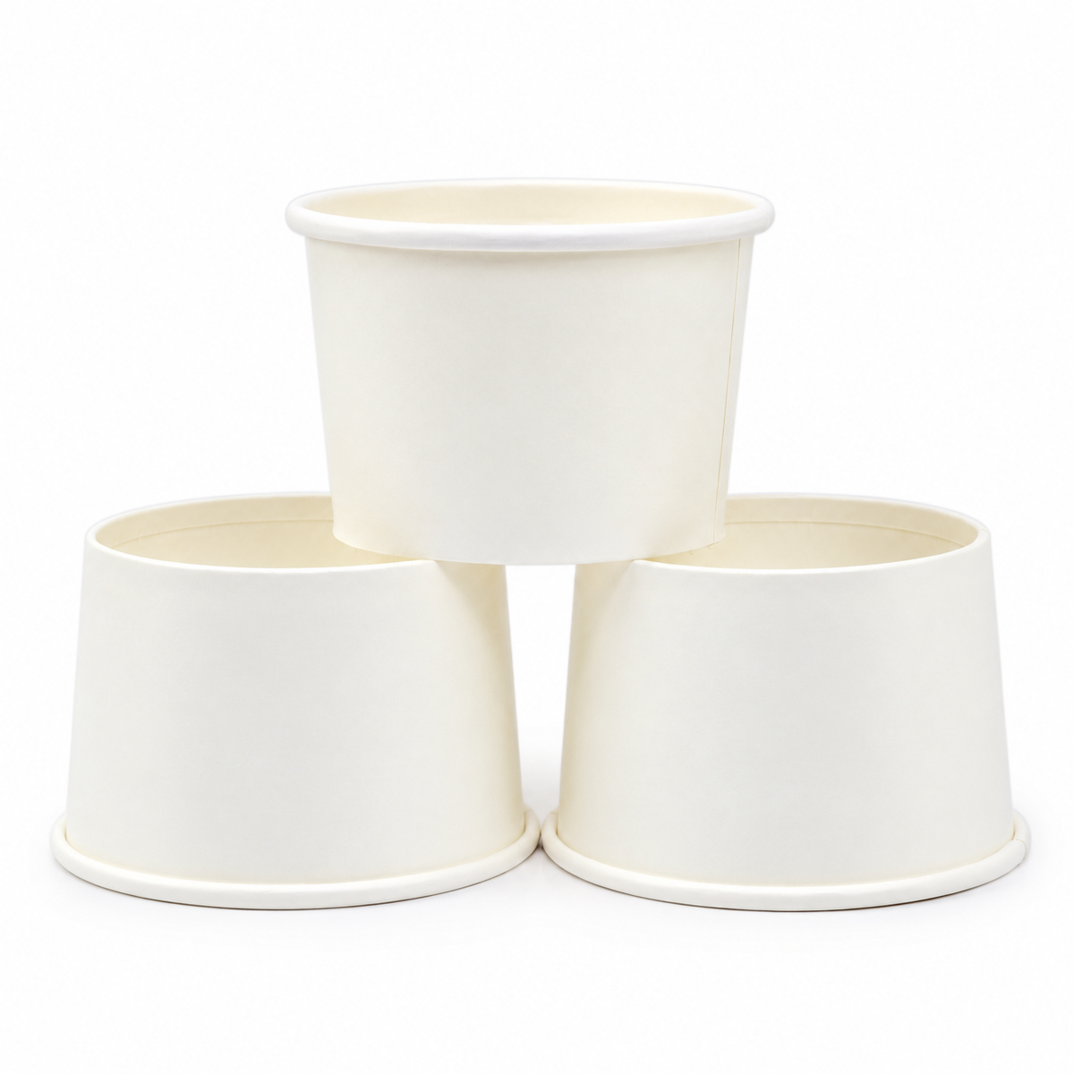 Contenedor de Polipapel para Helado con Diseño Ice Cream 4 oz Paquete x 25 un.