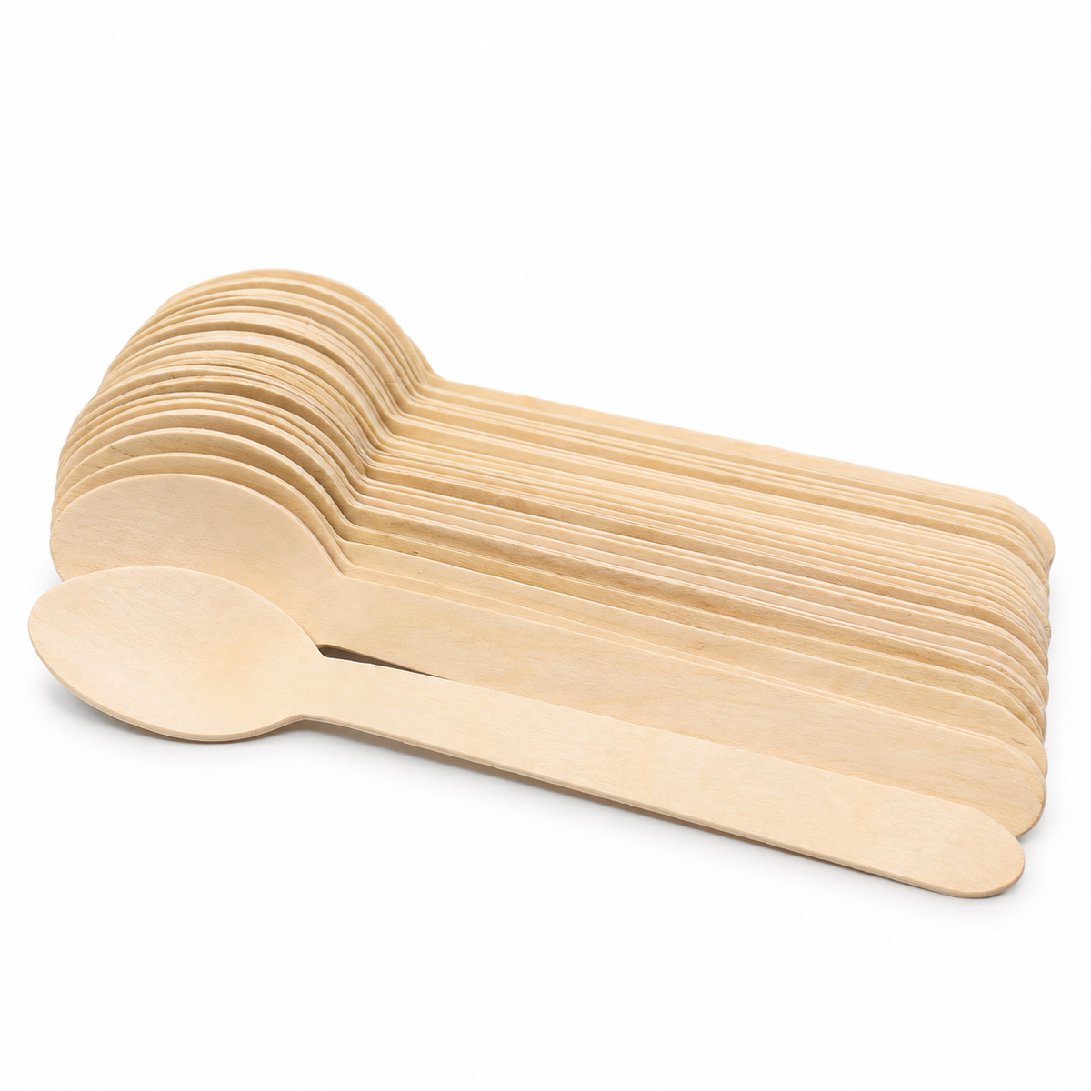 Cuchara Ecológico de Bambú/Madera SMP 15 cm Paquete 50 un.