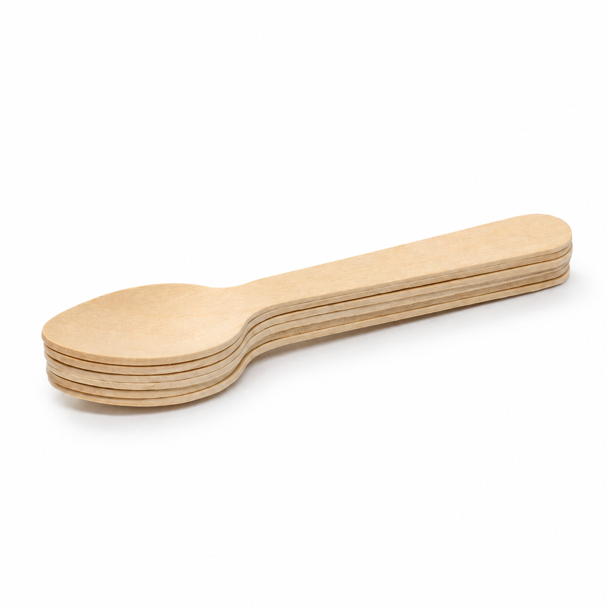 Cucharadita Ecológico de Bambú/Madera Advan Paquete 50 un.