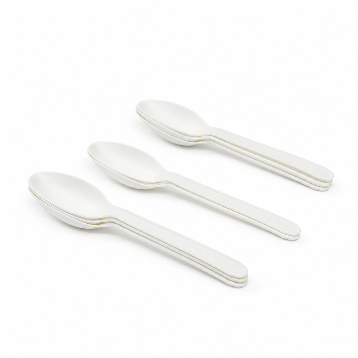 Cucharitas Compostables 100% Biodegradables de CPLA Advan Paquete x 100 un.