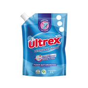 Detergente Líquido Ultrex Floral con Bicarbonato Doypack 1Lt
