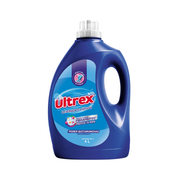 Detergente Líquido Ultrex Floral con Bicarbonato Frasco 4Lt